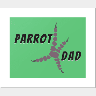 Parrot dad Posters and Art